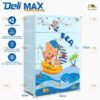 Tủ quần áo nhựa Delimax Qui Phúc