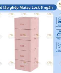 Tủ quần áo nhựa Matsulook Duy Tân